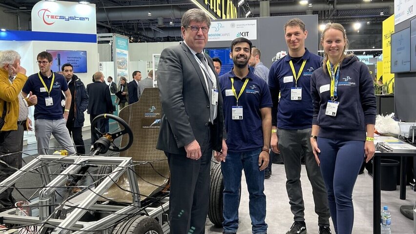 ICM Hannover Messe 2024 Besuch Professor Thomas Hirth