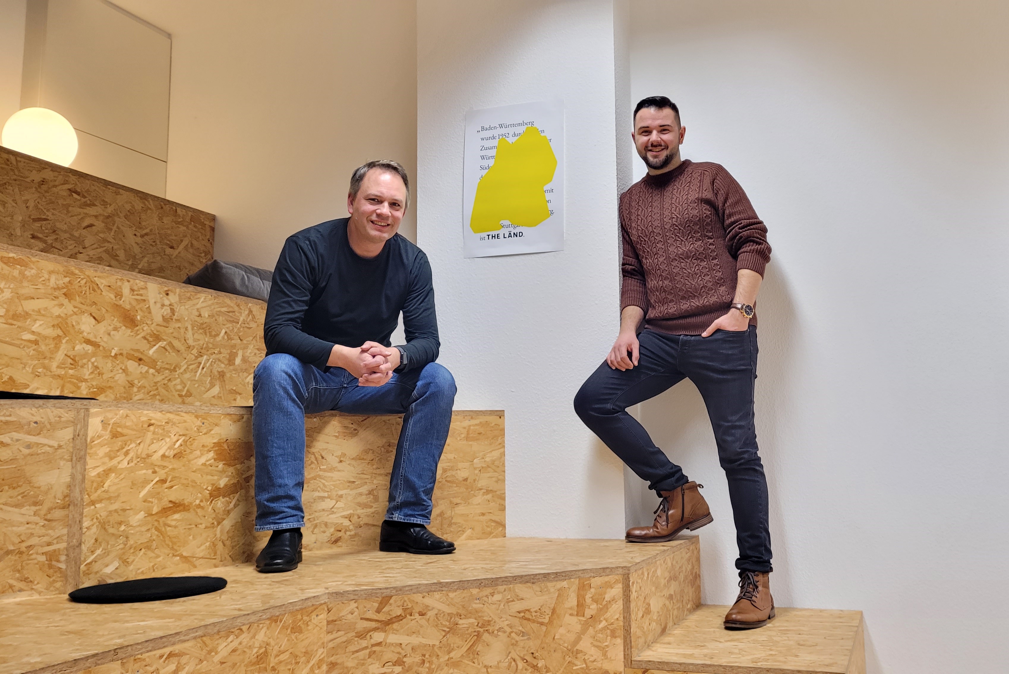 Felix Geibel und Jonas Sulzer Start-up On Your Route Charging Time
